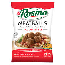 Rosina Italian Style Meatballs 26oz