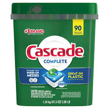Cascade Complete Dishwasher Pacs 90ct