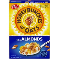 Post Honey Bunches Of Oats Almonds 18oz