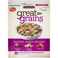 Post Great Grains Raisins Dates & Pecans 16oz