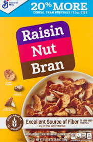 General Mills Raisin Nut Bran Cereal 20.8oz