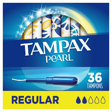 Tampax Pearl Tampons 36 Regular 36ct