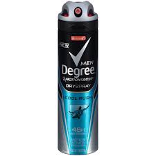 Degree Cool Rush Dry Spray Deodorant 3.8oz