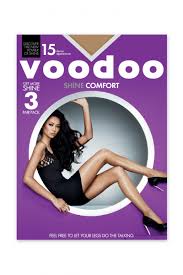 Voodoo Stockings Shine Comfort 3 Pk Jabou Tall