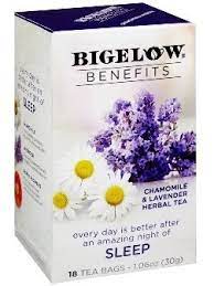 Bigelow Benefits Chamomile Lavender Tea 18ct