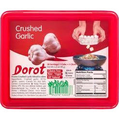 Dorot Gardens Crushed Garlic 20 cubes 2.8oz