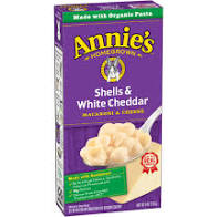 Annie's Shells + White Cheddar Mac + Cheese 6oz