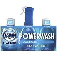 Dawn Platinum Powerwash Dishwashing Soap Fresh Scent 3Pack 48fl ozs