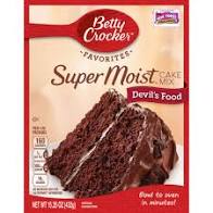 Betty Crocker Devil's Food Cake Mix 13.25oz