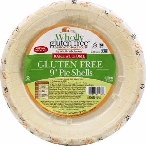 Wholly Wholesome Gluten Free 9 Inch Pie Shells 2ct