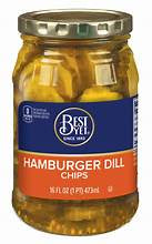 Best Yet Hamburger Dill Chips 16oz