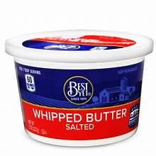 Best Yet Whipped Butter Salted Tub 8oz