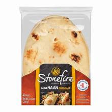 Stonefire Mini Naan Bread Original 7.05 oz