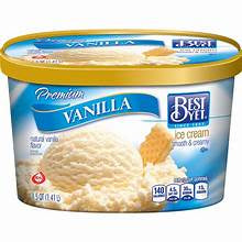 Best Yet Natural Vanilla Ice Cream 48oz