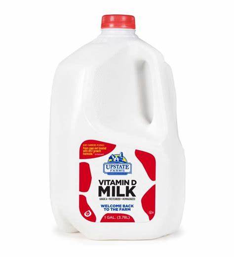 Upstate Milk Whole Milk 1gal