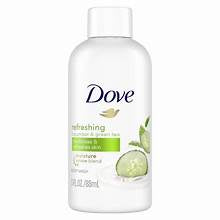 Dove Body Wash Refreshing Cucumber & Green Tea 3 fl oz