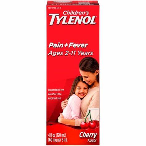 Children's Tylenol Liquid 2-11 years Cherry 4 fl oz