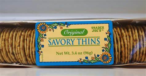 TJ Original Savory Thin Crackers 3.4oz