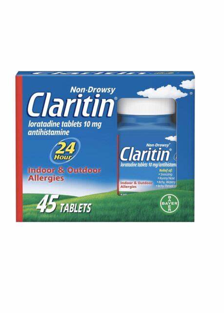 Claritin 24 hour Non Drowsy 45 tablets