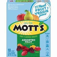 Mott's Assorted Fruit Snacks 10 ct