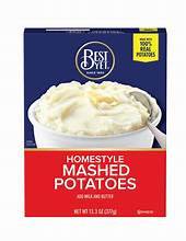 Best Yet Buttery Instant Mashed Potatoes 4oz