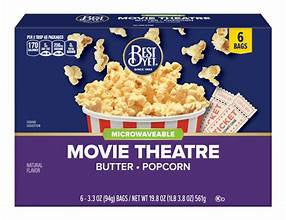 Best Yet MovieTheatre Microwave Popcorn 19.8oz