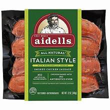 Aidells Italian Style Smoked Chicken Sausage With Mozzarella Cheese 12 oz