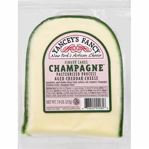 Yancey's Fancy Cheese Champagne Cheddar 7.6oz