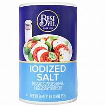 Best Yet Iodized Salt 26 oz