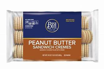 Best Yet Peanut Butter Sandwich Cremes 25oz