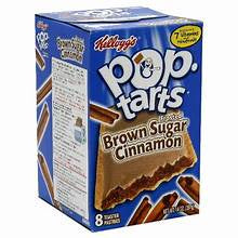 Kellogg's Pop Tarts Frosted Brown Sugar Cinnamon 8 ct