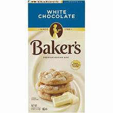 Baker's White Chocolate Bar 4oz