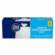Best Yet 8 gallon Trash Can Liners Fresh 18ct