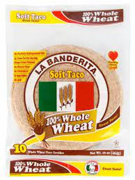 La Banderita Whole Wheat Soft Taco Tortillas 16oz