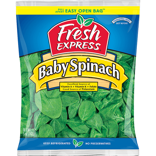 Spinach Baby Fresh Express 5oz