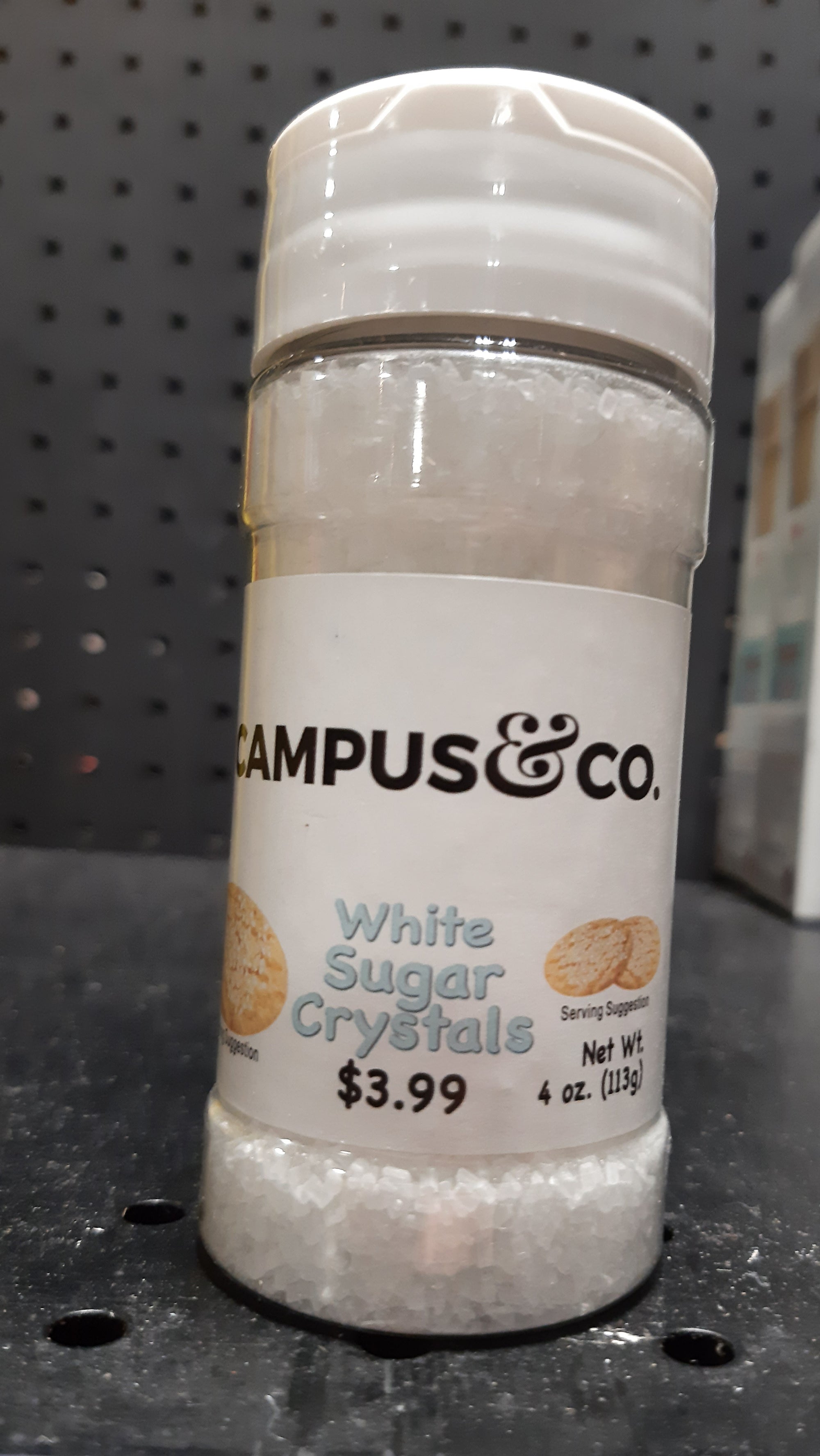 Campus & Co. White Sugar Crystals 4oz