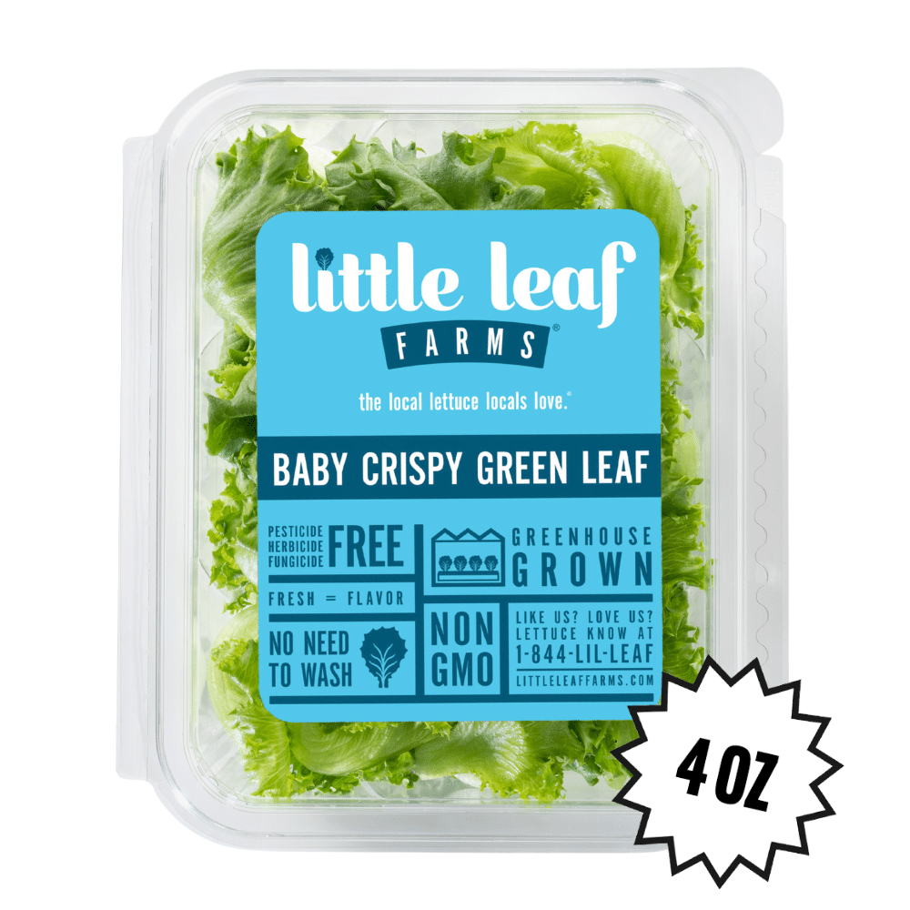 Lettuce Little Leaf Crispy Green Leaf 4oz