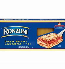 Ronzoni Oven Ready Lasagna Noodles 8oz