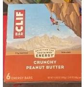 Clif Bar Crunchy Peanut Butter 5ct 12oz