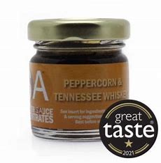 SA Peppercorn & Tennessee Whiskey Pour Over Sauce Concentrates 28g