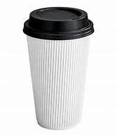 Choice 16oz Double Wall Bean Print Paper Hot Cup & Lids 50ct