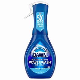 Dawn Platinum Powerwash Dishwashing Soap Fresh Scent Trigger Spray Bottle 16fl ozs