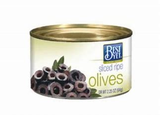 Best Yet Sliced Black Olives 3.8oz