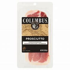 Columbus Prosciutto Sliced 3oz