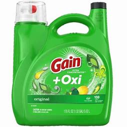 Gain Plus Oxi Laundry Detergent Original 170oz