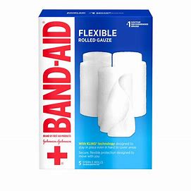 Band-Aid Flexible Rolled Gauze 4 inch x2.5yd 1 ct