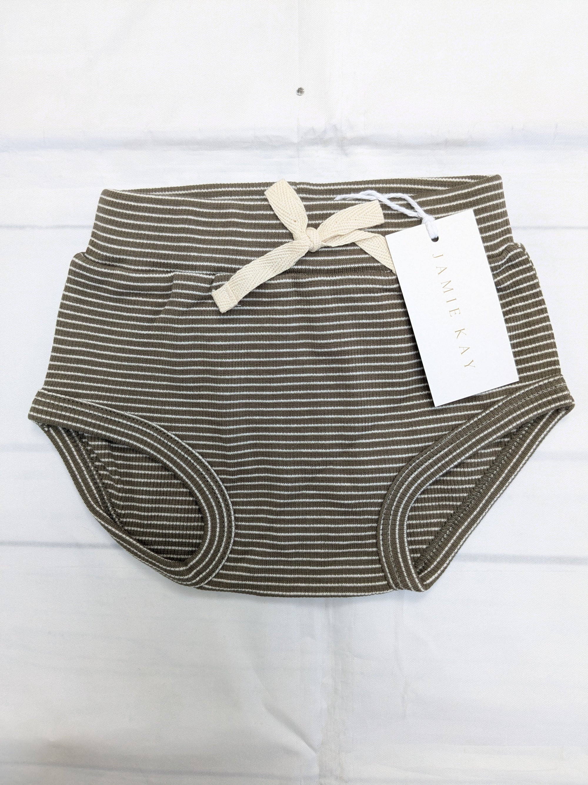 JK Olive Stripe Bloomer