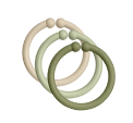 BIBS Loops Linking Toy - Vanilla/Sage/Olive