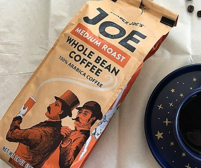 TJ Joe Medium Roast Whole Bean Coffee 14oz