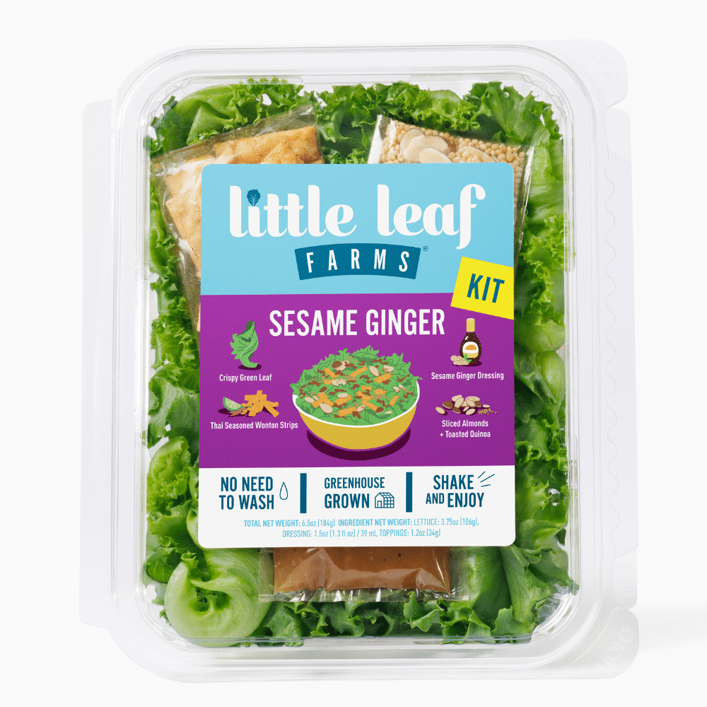 Salad Kit Little Leaf Sesame Ginger 6.5oz